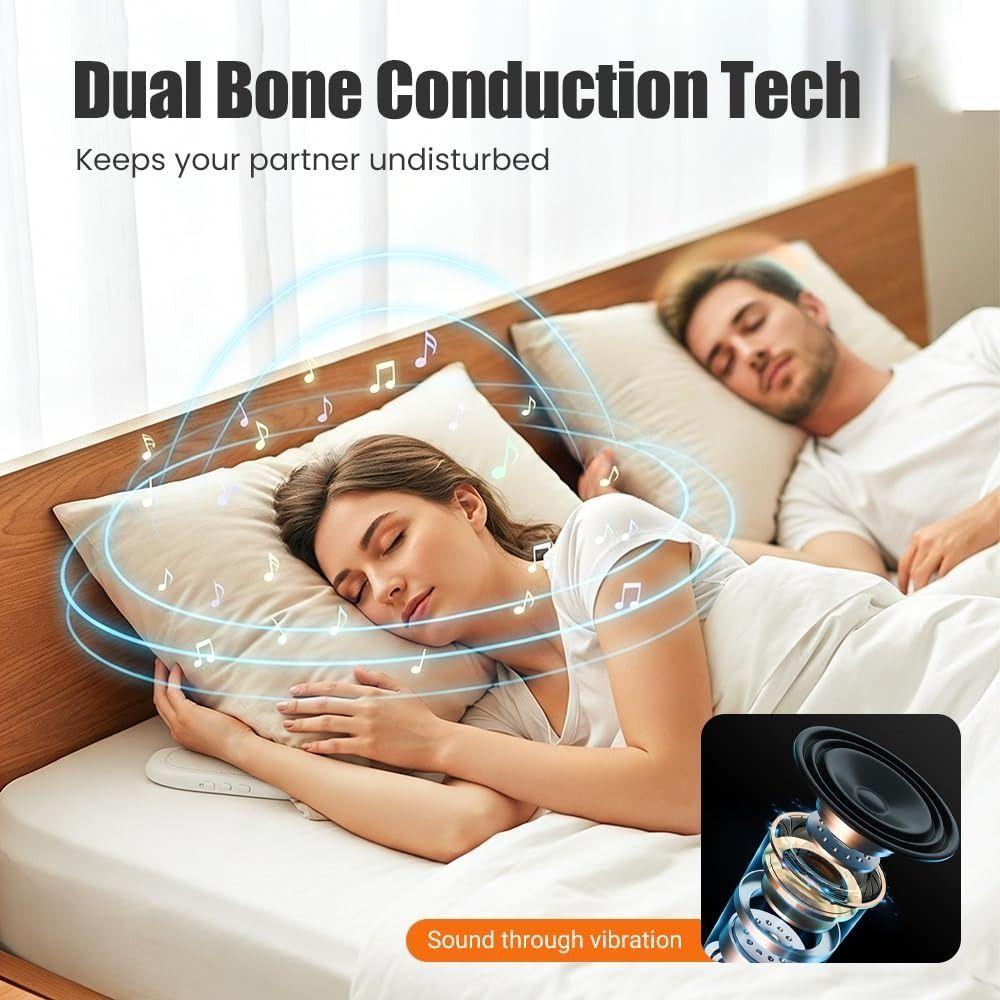 Noise Reduction Under Pillow Speakers Bluetooth 5.4 Bluetooth Speaker  for Sleeping