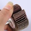 Flap Wheel Sander Set 20 Pieces 1/4 Inch Shank 5 Sizes 60 80 120 240 Grit Abrasive Wheels for Sanding and Polishing Tasks