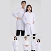 Practical Cotton Healthcare Coat Practical Design Staff Uniform Nurse Clothing Long Sleeve Blouse For Long Shifts