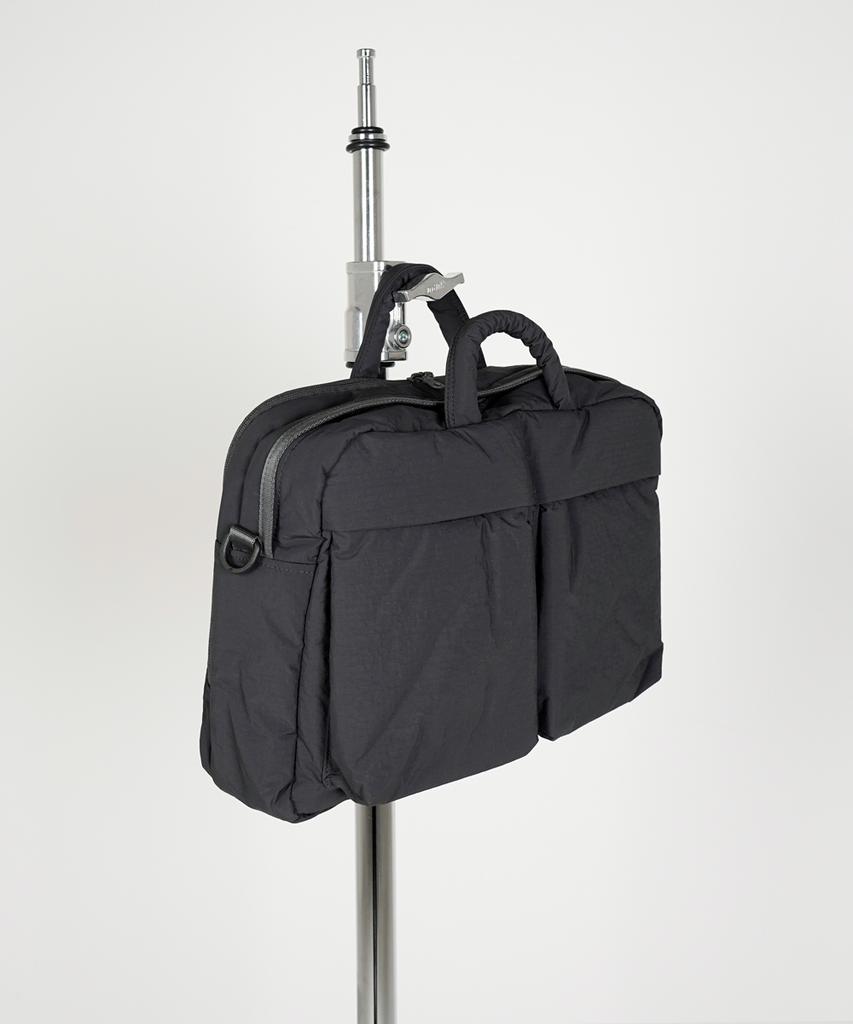 Thetung [Yeobaek] Nylon Lightweight Tote Bag [Charcoal]