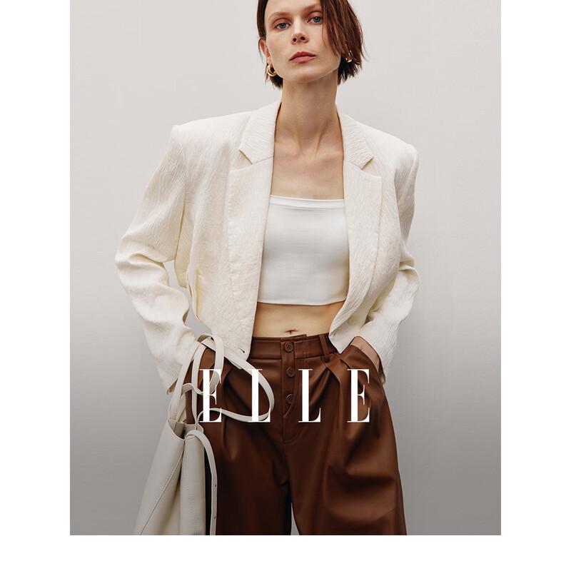 ELLE Women s Short Blazer L