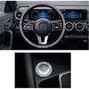 Ziciner Bling Car Steering Wheel Cover, Crystal Glitter Rhinestone Wheel Protector For Vehicle, Universal Automotive Interior Decorative Accessories