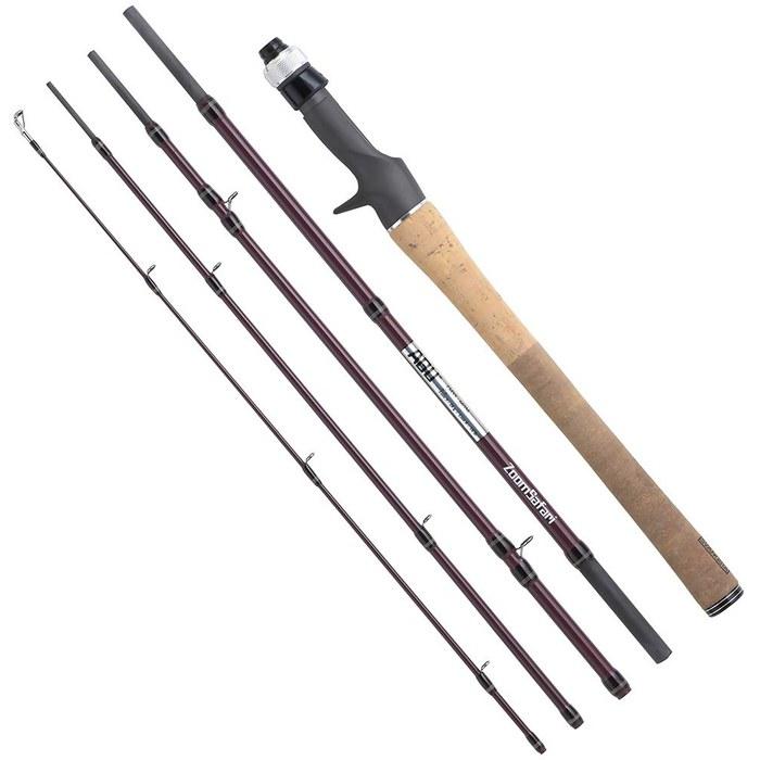 AbuGarcia ZoomSafari ZMSC-665M Pack Rod Baitcasting