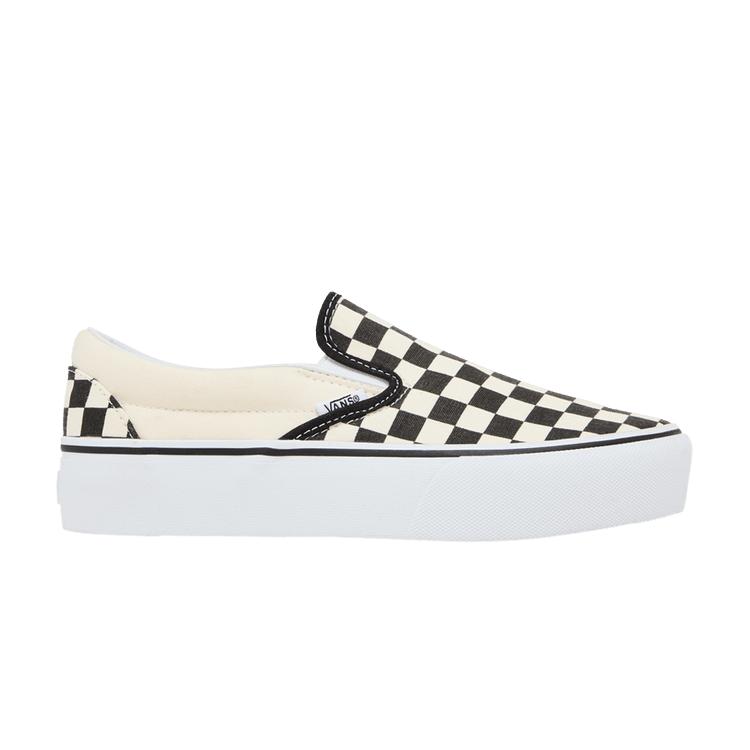 Vans Classic Slip-On Platform  Checker - Black White  36.5