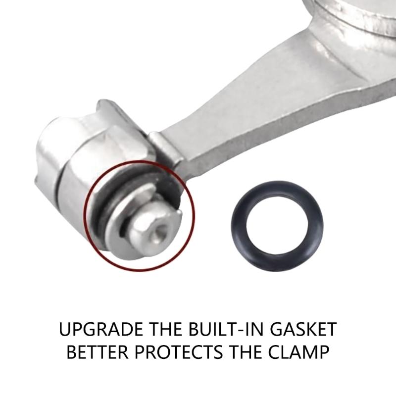 Professional Hose Clamp Pliers For Auto Repair Heavy Duty Steel Tool With Swivels Mouths And Locking Mechanism