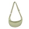 Underarm bag, crescent bag, dumpling bag, large capacity canvas women's bag, bag, light storage, new models