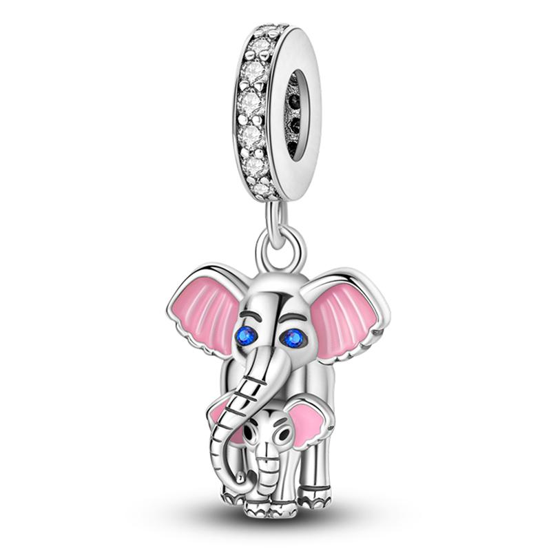 100% Copper Princess Dress Castle Witch Prince Dream Series Charms Beads Fit 3Mm Original Bracelets Diy Fine Jewelry Making