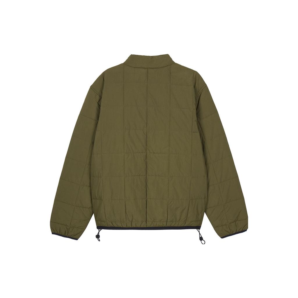Timberland Solid Color Casual Zip Collar Long Sleeve Cotton Jacket Men Jacket Green A26ZF-302