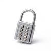 Keypad Lock for Blind Seniors: Non-changeable Password, Anti-theft Padlock for Drawers & Luggage