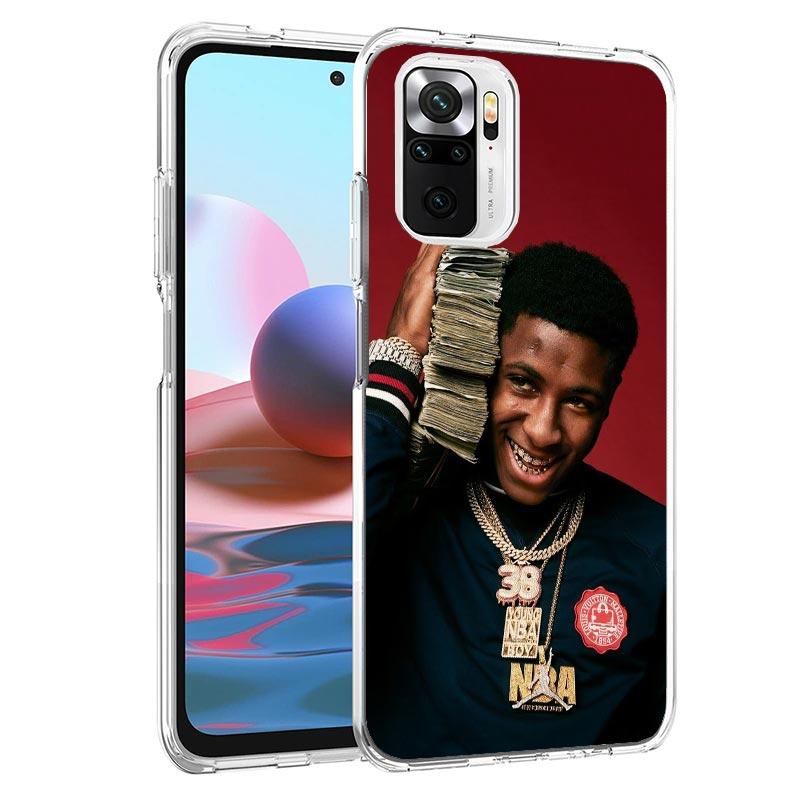 YoungBoy Never Broke Again Case Phone Cover for Xiaomi Redmi 13 13C 14C 12 12C 10 10C 10A 9 9C 9A 9T 8 8A 7 7A 6 Pro 6A K70 K60