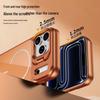 iPhone 17 Pro Max Magnetic Glass Case with Apple 16 Lens Stand & Skin-Feel 14 Protective Finish