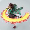 14-22cm Demon Slayer Anime Figure Tanjirou Agatsuma Zenitsu Kyoujurou Model Action Toy Kids Gift PVC collection for Poseable Articulated Scale 2