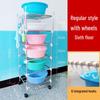 Multi-layer Stainless Steel Bathroom and Kitchen Storage Rack