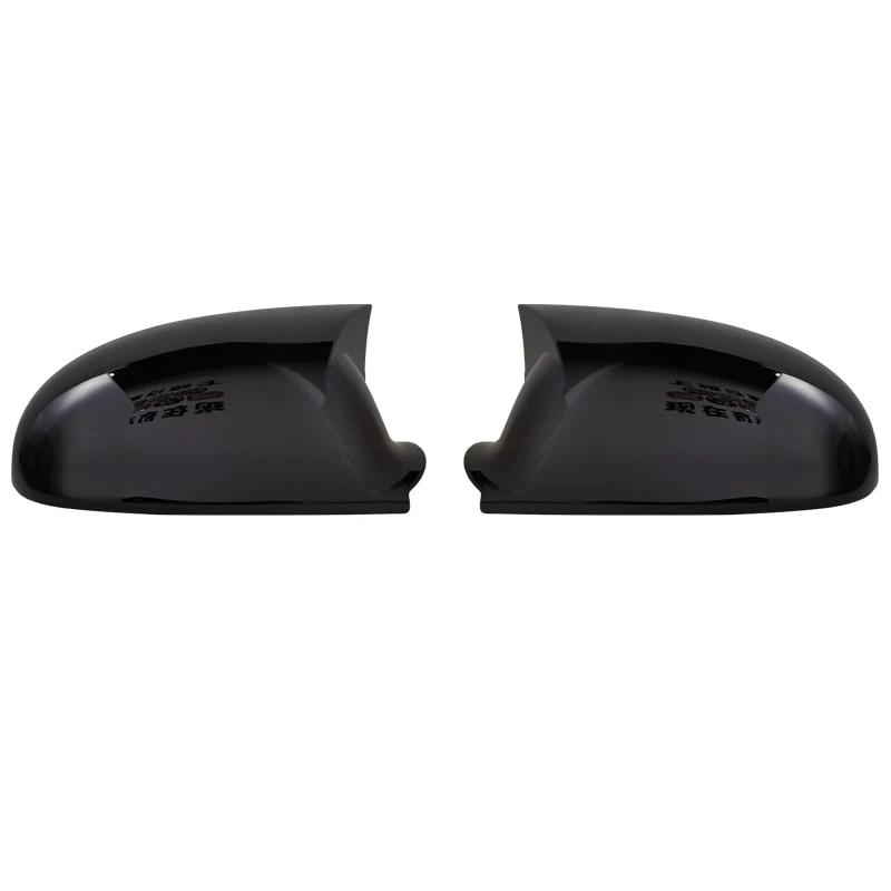 Bat Side Mirror Cover for Golf 5 VW 2003-2009 GTI R32 Car Accessories Shiny Piano Black Tuning Auto Sport Bat Design TSI TDI FSI
