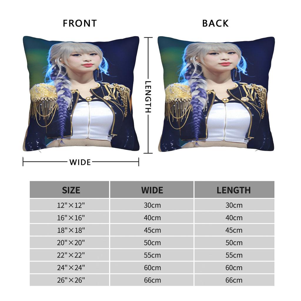 Pillow Case Korean singer A-Ahyeon Soft  Pillow Cover For Living Room Chair Funny Pillowcases