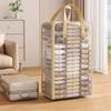 Transparent PVC Clothes Storage Bag Dust-proof Blanket Sorting Bags Bed Sheet Organizer  for Home