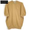 P24ZOL 2019 Brown Cashmere 100 Triangle Logo Short Sleeve Knit Tops 40 BrownUsed