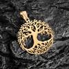 Tree of Life Medal Fashion Hollow Jewelry Pendant Necklace