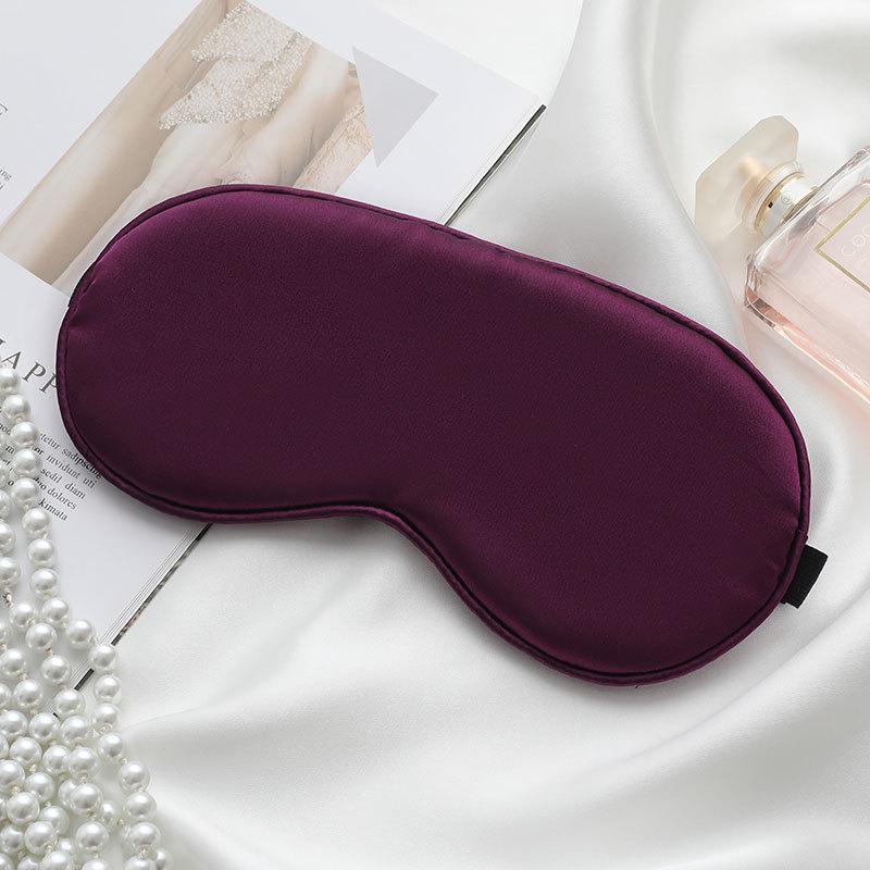 Unisex Soft Breathable Sleep Eye Mask with Adjustable Strap - Blocks Light for Comfort During Travel or Sleep
