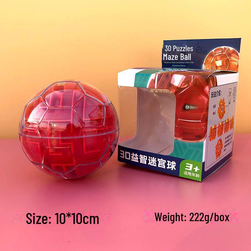Hanluo 3D Maze Ball: Educational Toy for Kids' Balance & Skill Development