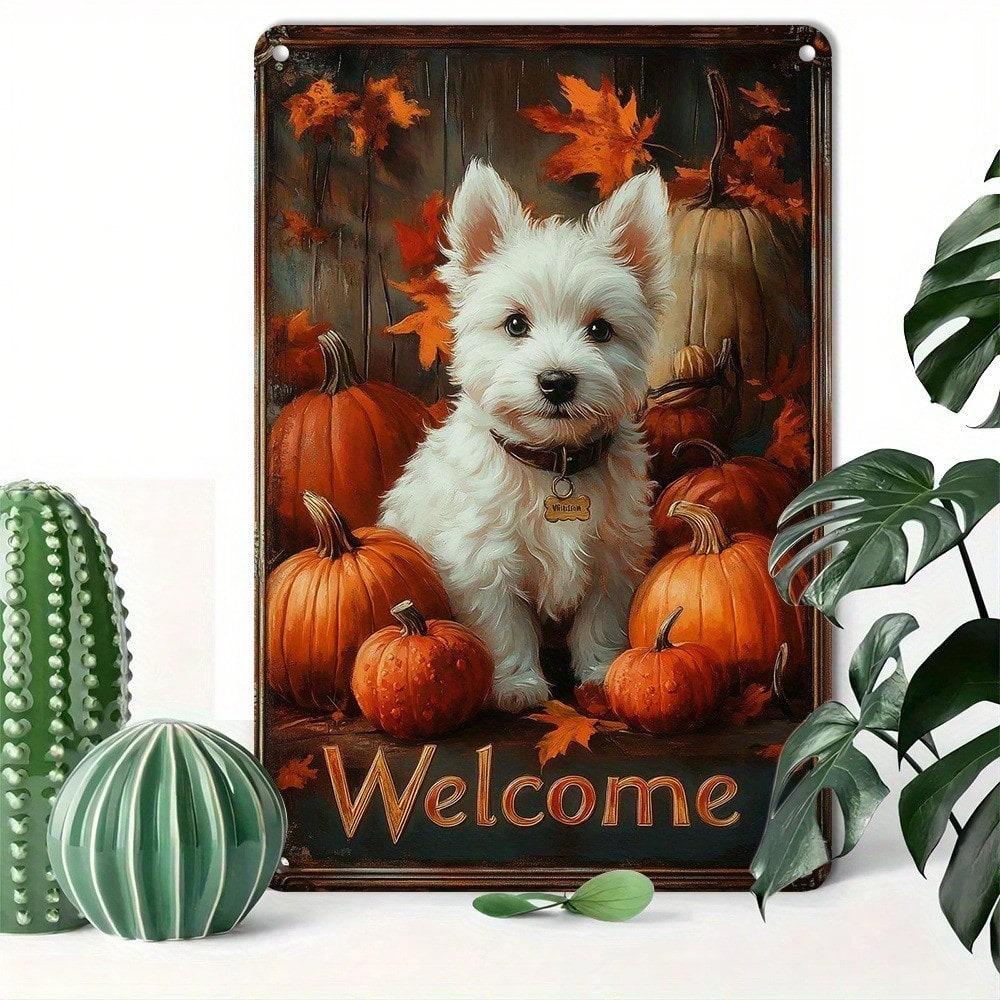 Retro Style Metal Sign Wall Decor for Home Interior