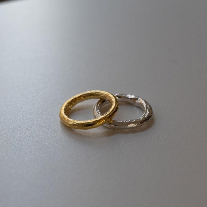 Youngglow Silver925 Foil Ring (2color)