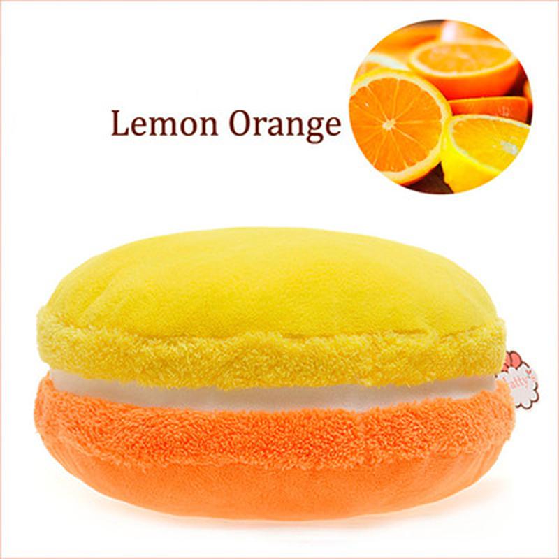 Macaron Shape Plush Cushion Round Cake Pillow Sofa Home Decoration Cushion Soft Plush Doll Photo Props