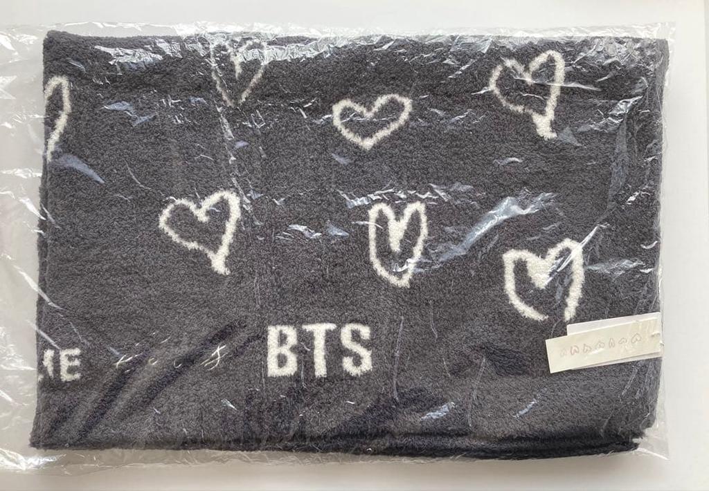 [USED] BTS Gelato Pique Gelato Pique Blanket Gray
