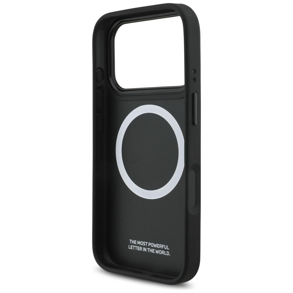 BMW M Carbon Logo MagSafe Hülle für iPhone 17 Pro Blau