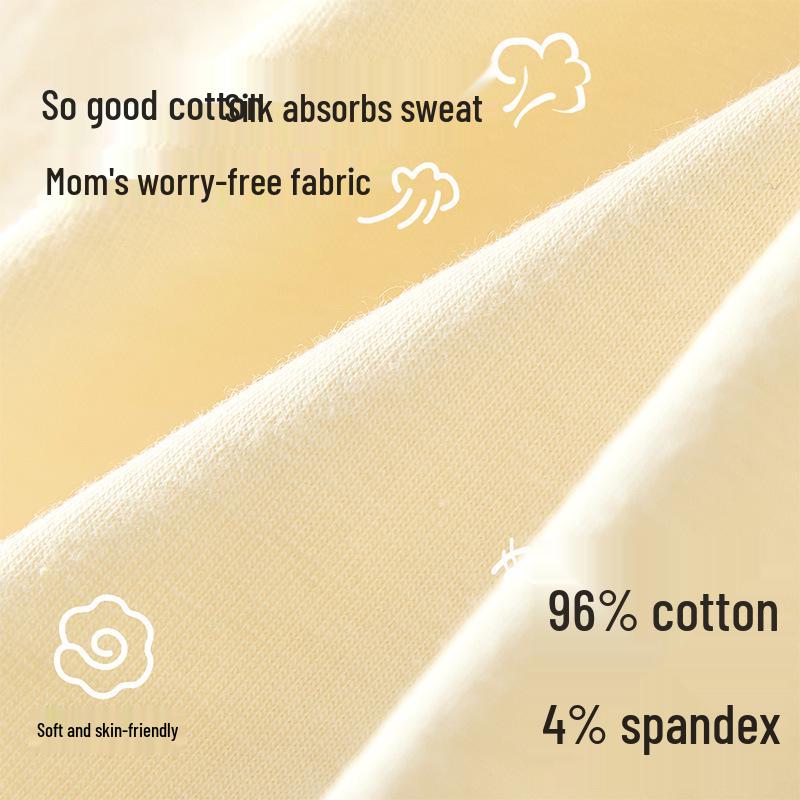 Antibacterial Girls' Pure Cotton Boxer Briefs - Class A, 100% Cotton Crotch, for Middle and Older Children