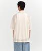 Musinsa Standard Relaxed Crochet Short Sleeve Shirt [Ivory]
