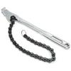 Chain Wrench High Hardness Surface Polished ChromePlated Chrome Vanadium Steel Hand Tool(12in )