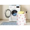 Cherry Print Round Laundry Hamper Storage Basket B Clothes Nursery Hamper for Home, Gift Storage B with Handles