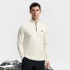 Fila Explorer Hochwertiges Lässiges Sport Klassisches Bequemes Weiches Gestricktes Warmes Langarm-T-Shirt Herren Oberteile Tau-Weiß A11M547203FIV