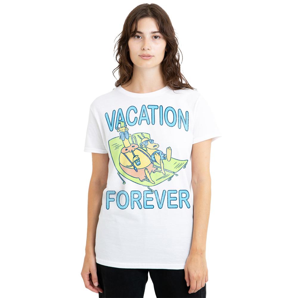 Rocko's Modern Life Unisex Adult Vacation Forever T-Shirt