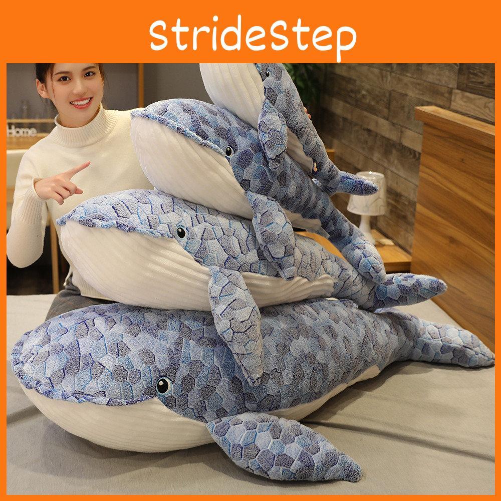 Blaues Wal-Stofftier Meeresbewohner Kuscheltier Schlafzimmerdekoration Geschenk Kinder
