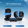 Dual Head 12V/4V/USB Car Fan with Double Control and High Wind Power