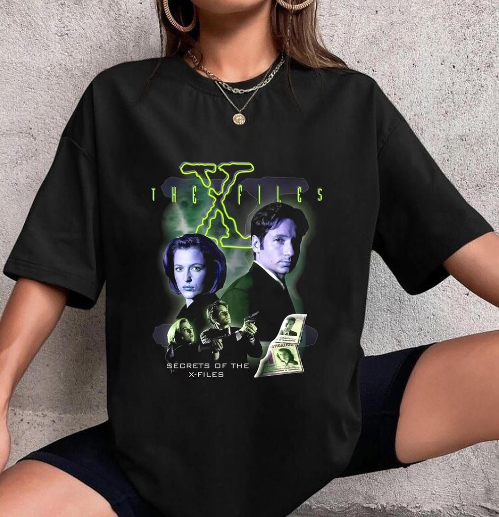 Tričko Mulder a Scully, Pravda je stále tam venku Tričko X FILES, Tričko The X Files Mulder a Scully, Tričko pro fanouška filmu The X Files