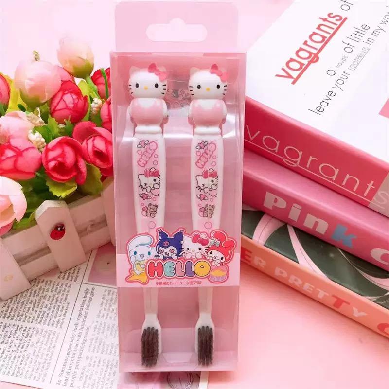 

Cartoon Sanrio Toothbrush Soft Bristles Cute Toothbrush Multiple Colors Available The Best Gift For Children S Frie