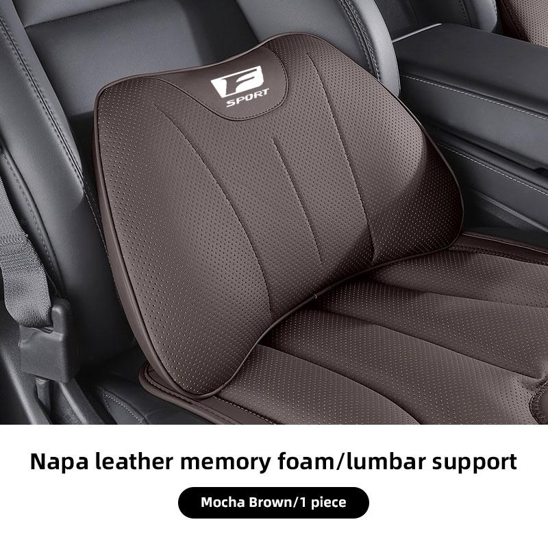 Car Headrest Neck Pillow Auto Seat Cushion Waist Pillow Set For Lexus FSPORT LBX NX RX 350h 450h ES UX 300e GS GX IS LS LX CT