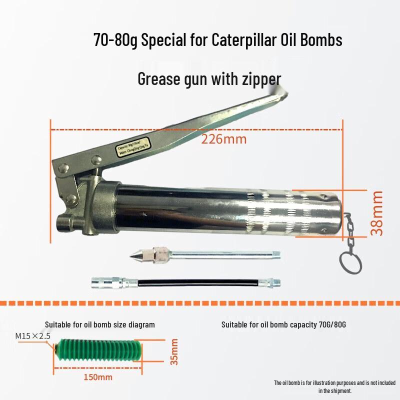 Ri Qiang Industrial Grease Gun for THK MG70g & NSK 80g