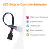 T/L Shape LED Strip Connector 4 Pin Quick Splitter Corner Connector  For DIY Lighting Project