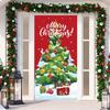 Green Legend Christmas Door Sticker & Hanging Cloth Décor