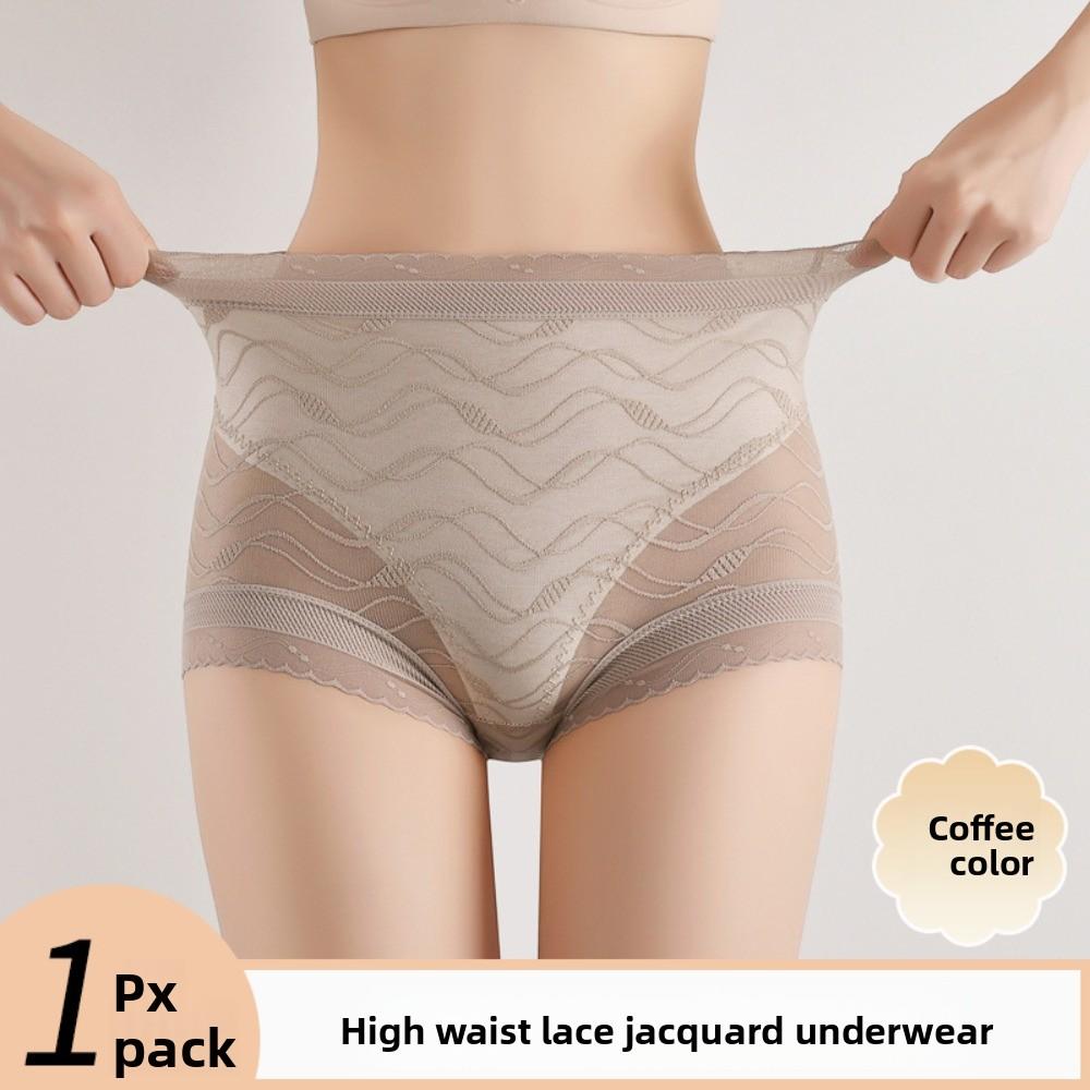 Shapewear Thin Lace Panties High Waist Butt Lifter Underpants Postpartum Body Shaper  Summer Spring