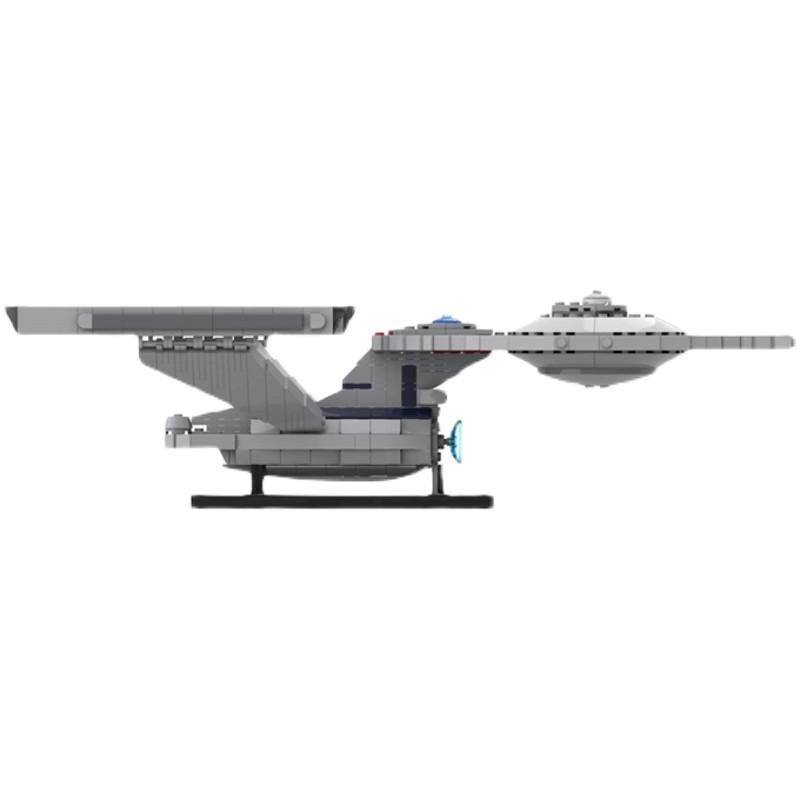 Building Block Compatible With 65689 Enterprise-A Spaceship, Set Star Trek, Model Creative Puzzle