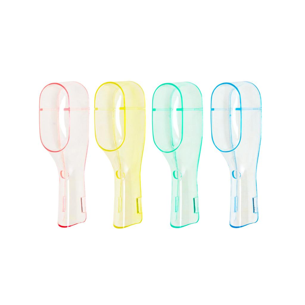 4 Pcs/Pack Toothbrush Head Protective Cover For Oral B Double Clean Electric Toothbrush Dustproof Protective Cap Travel Supplies