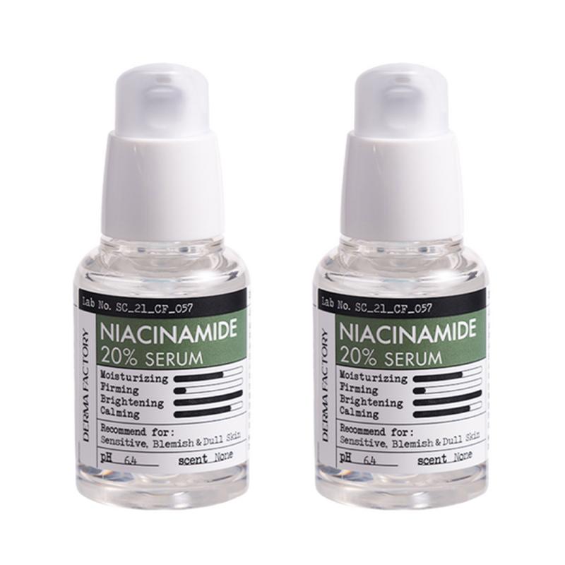 

THE DERMA FACTORY Niacinamide 20% Serum 30ml (2pcs)