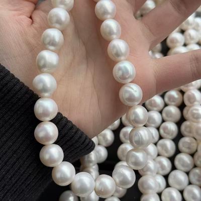 Weiße Perle, runde Isolationsperle, 12 mm, für die Schmuckherstellung, DIY-Armband, Ohrringe, Halskette, Zubehör