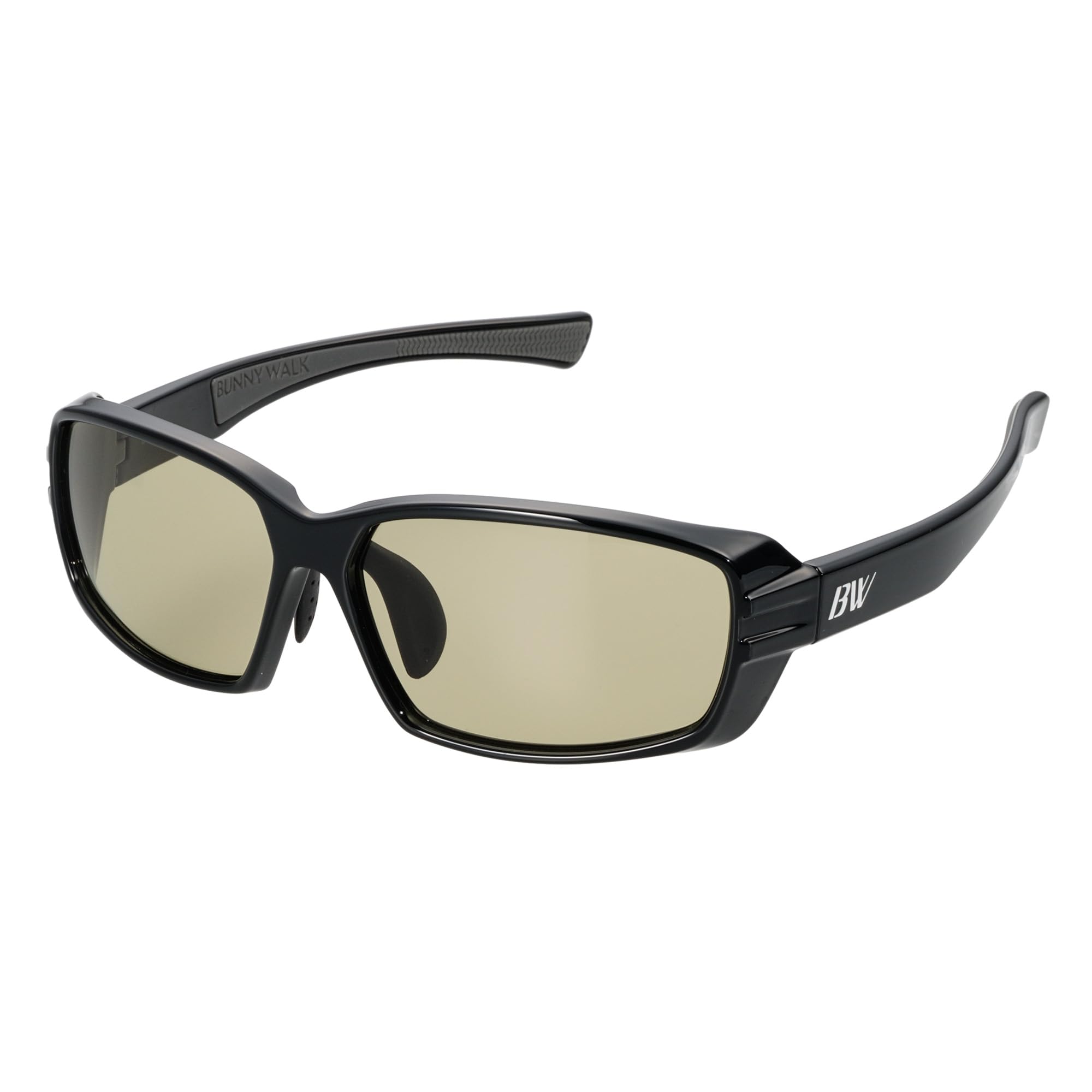 

Golf Sunglasses Gloss Black GREEN FOCUS [Bunnywalk] BW-032 BW-0321G