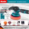Ronix 12V Accu Excentrische Auto Polijstmachine CN-stekker (adapter meegeleverd)